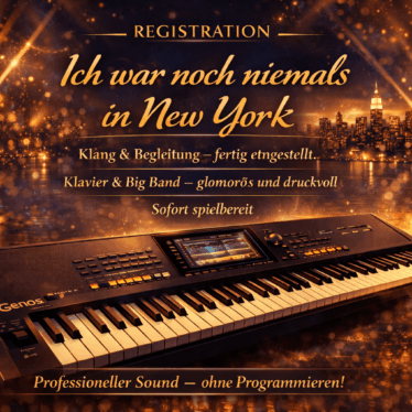 Registration "Ich war noch niemals in New York"